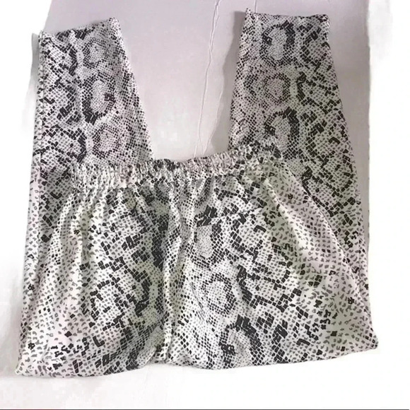 J. Crew Factory Jamie Snakeskin Pants Size 0 - Picture 6 of 9